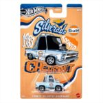 Mattel Hot Wheels 1/64 - Tooned Gulf Racing - 1983 Chevrolet Silverado Tooned JCB64