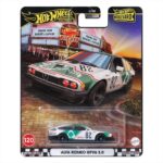 Mattel Hot Wheels Premium - 1/64 Boulevard - Alfa Romeo GTV6 3.0 #120 White Green