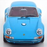 KK Scale 1/18 singer porsche 911 coupe, turquoise blue - Image 4