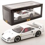 KK Scale 1/18 ferrari f40 sultan of brunei with red seats, white