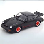 KK Scale 1/18 1989 porsche 911 carrera 3.2 clubsport, black/red
