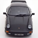 KK Scale 1/18 1989 porsche 911 carrera 3.2 clubsport, black/red - Image 3