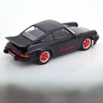 KK Scale 1/18 1989 porsche 911 carrera 3.2 clubsport, black/red - Image 4