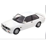 KK Scale 1/18 1989 bmw 320is e30 italo m3, white