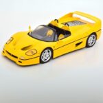 KK Scale 1/181995 ferrari f50 cabrio, yellow