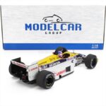 MCG 1/18 1986 williams fw11 #5 canon williams honda team f1 united kingdom gp n. mansell, white/blue