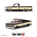 Mini GT 1/64 1980 chevrolett silverado vintage spec v1, brown/cream