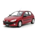 OTTOmobile 1/18 1999 peugeot 206 s16 *resin series*, rouge lucifer ekq
