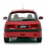 OTTOmobile 1/18 1999 peugeot 206 s16 *resin series*, rouge lucifer ekq - Image 3