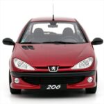 OTTOmobile 1/18 1999 peugeot 206 s16 *resin series*, rouge lucifer ekq - Image 4