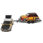 OttOmobile Miniatures 1/18 pack renault 30 assistance with renault 5 turbo, various