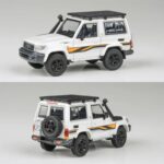 Para64 1/64 2023 toyota land cruiser lc71, white anniversary ed *left hand drive*
