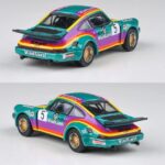 Para64 1/64 1974 porsche 911 3.0 rsr vaillant with photo-etched wheels, green *left hand drive* - Image 2