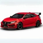 POP RACE 1/18 Honda fk8 mugen civic type r - red