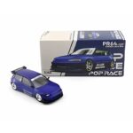 POP RACE 1/64 honda pandem civic eg6, blue