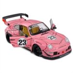 Solido 1/18 2020 porsche 911 993 rwb *pink pig* #23, pink - Image 3