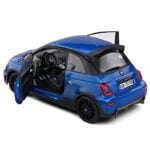 Solido 1/18 2022 fiat 695 500 abarth tribute 131 rally, blue - Image 4