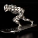 Silver Surfer Statue RANDY BOWEN Designs Fantastic Four FF4 Marvel 3331/3500 - Image 3