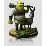 Shrek and Donkey Statue - Shrek Forever - Image 2