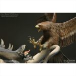 Fell Beast Vs Eagle Gwaihir Polystone Diorama Statue ‘Battle Above the Black Gate’0999/1250