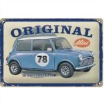Tac Signs metal tac signs 3d, mini the british classic