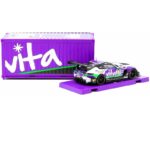 Tarmac 1/64 mercedes-amg gt3 gt #77 frank yu world challenge asia esports championship 2020, purple/ - Image 2