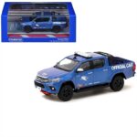 Tarmac 1/64 toyota hillux fuji speedway official car, blue