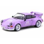 Tarmac Works RWB Backdate #99 Purple Idlers 12h 2016 1/64 Car T64-046-VI - Image 2