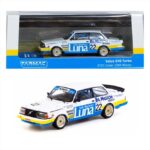 Tarmac 1/64 1984 volvo 240 turbo #22 ulf granberg/robert l. kvist winner etcc zolder, white/blue