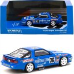 Tarmac 1/64 1990 toyota supra turbo ma70 #36 m. sekiya/h. ogawa jtc, blue - Image 2