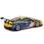 Tarmac 1/64 ferrari 458 italia gt3 #12 c. van dam/p. bhirombhakdi gt asia 2016, blue/yellow - Image 2