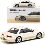 Tarmac 1/64 vertex nissan silvia s13, white/gold - Image 2