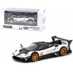 Tarmac 1/64 pagani zonda revolucion *bianco benny*, white/black