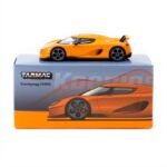 Tarmac 1/64 koenigsegg cc850, orange