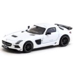 Tarmac 1/64 mercedes benz sls amg coupe black series, white metallic