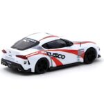 Tarmac 1/64 toyota gr supra *cusco*, white/red - Image 2