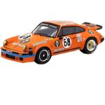 Tarmac 1/64 porsche 934 #68 24h le mans 1978, orange