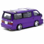 Tarmac 1/64 toyota hiace wagon custom, purple - Image 2