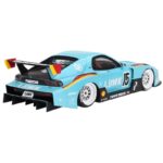 Top Speed 1/18 2024 mazda rx-7 lb-super silhouette liberty walk europe, blue - Image 3