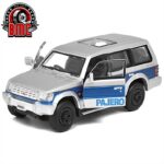 BM Creations 1995 mitsubishi pajero rhd,  1/64 silver/blue