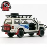 BM Creations 1996 mitsubishi pajero 2nd gen. rhd *jungle pack*, 1/64 white - Image 2