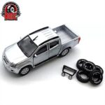 BM Creations 2016 isuzu d-max, silver, scale:1/64
