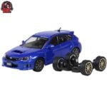 BM Creations 1/64 2009 subaru impreza wrx rhd, blue