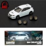 BM Creations 2009 subaru impreza wrx rhd, white, scale:1/64