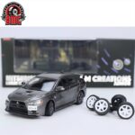 BM Creations 2007 mitsubishi lancer evo x rhd, grey scale:1/64 - Image 2
