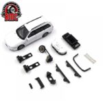 BM Creations 1/64 mitsubishi legnum super vr4 right hand drive, white with extra parts so you can ma
