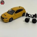 BM Creations 1/64 2009 subaru impreza wrx sti, yellow