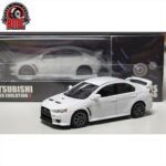 BM Creations 1/64 mitsubishi lancer evo x, white right hand drive with lots of extra parts.