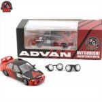 BM Creations 1/64 mitsubishi lancer evo iv *advan*, red/black