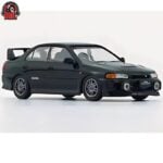 BM Creations 1/64 mitsubishi lancer evo iv, black right hand drive